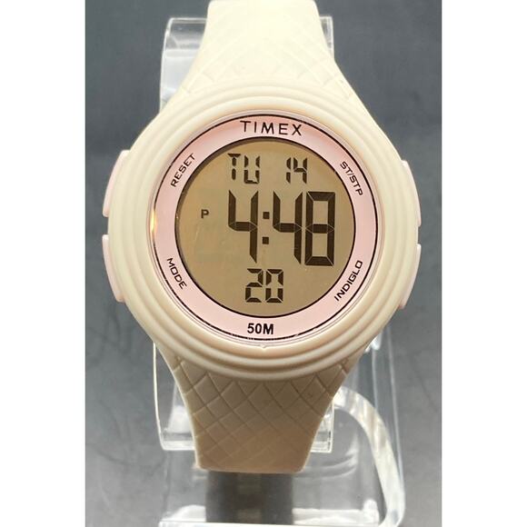 Timex TW5M41900 Womens Digital Multifunction Watch 40mm Adjustable Band WR 50M - Picture 1 of 7